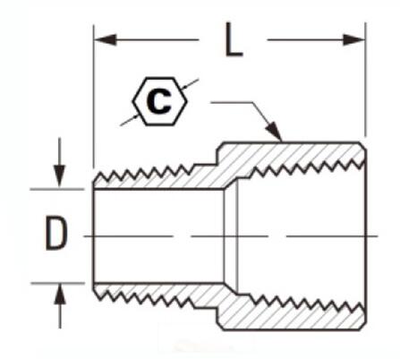 Male Hex Nipple Pipe Fittings, Brass Pipe Fittings, Brass Hose Fittings, Brass Air Connector, Brass BSP Fittings